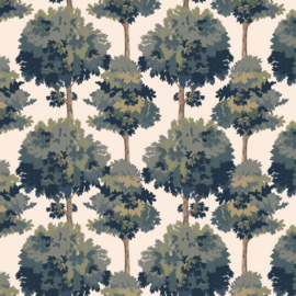 Days of Bloom behang Tapestry Tree - Green