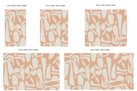 Annet Weelink Design Asher Shapes behang Terra