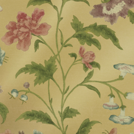 Little Greene behang China Rose - Emerald Lustre