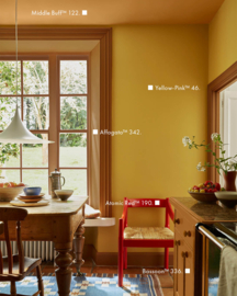 Little Greene verf Yellow Pink 46