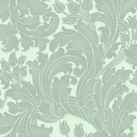 Little Greene behang Tulip - Cloud