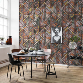 Rebel Walls behang Deco Chicago Club Ruby R16131