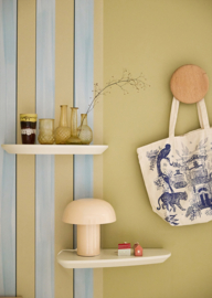 Bibelotte behang Nola Pistache