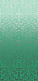 Little Greene behang St James's Park - TEAL FADE