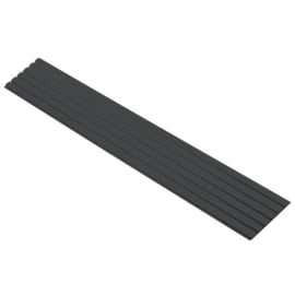 I-Wood® Deep Black - Zwart vilt - 240 cm - Basic houten paneel