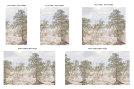 Annet Weelink Design Romantic Garden behang Color