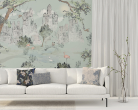 Annet Weelink Design Central Park behang Mint