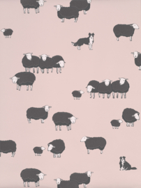 Little Greene behang Nip & Lassie - Confetti