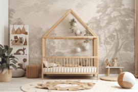 Annet Weelink Design Engraved behang Beige