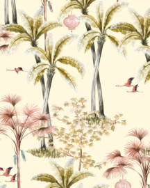 Creative Lab Amsterdam mural Oriental Flamingo Flight