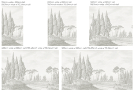 Annet Weelink Design Toscany behang Grey