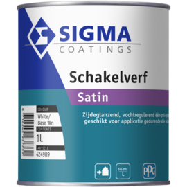 Sigma Schakelverf Satin 1 liter