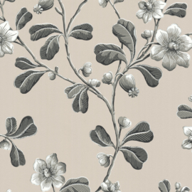 Little Greene behang Broadwick Street - Mono