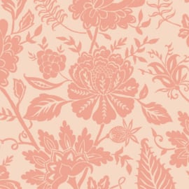 Days of Bloom behang Carved Floral - Pink