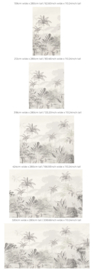 Annet Weelink Design Tropical Wilderness behang Beige
