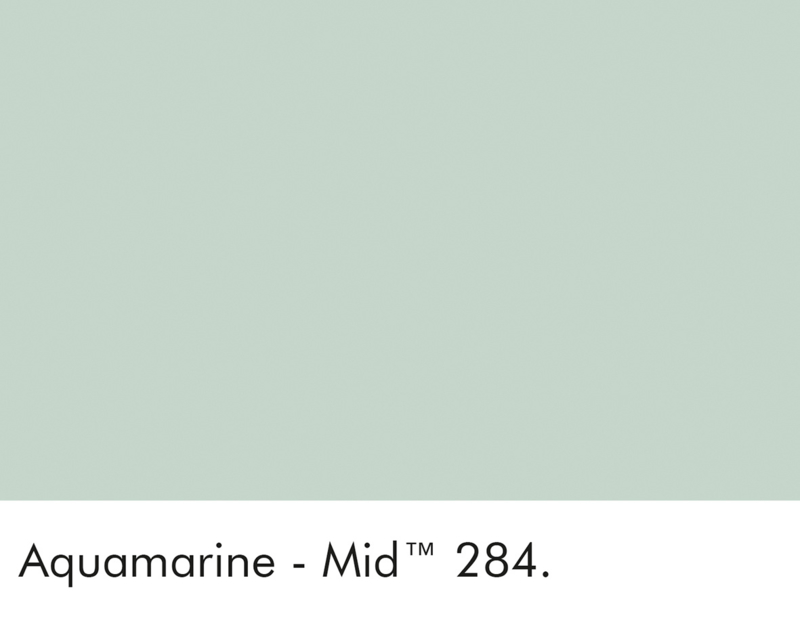 Little Greene verf Aquamarine Mid 284