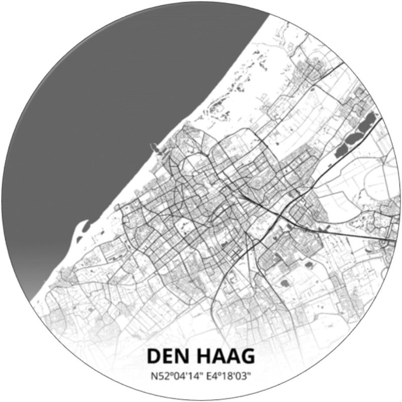 Noordwand City Circles 145 cm Den Haag