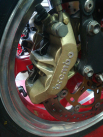 voorremtang remklauw Rechts BREMBO aprilia rsv mille 1000 R z.g.a.n.