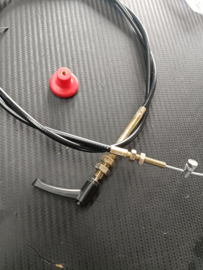 uitlaat klep  kabel handbediening