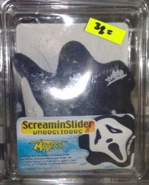 Kneeslider SCREAM zwart/wit