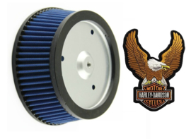 Luchtfilter Bleu Harley Davidson FLH (RC_RCS_LCi_E3_Screamin`Eagle enz)