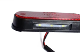Reflector met KENTEKEN VERLICHTING  LED (E-keur)