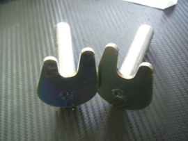achterbok ronde adapters V-support
