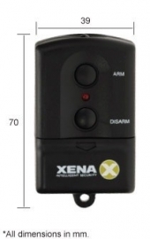 Afstandsbediening Xena remote control  XA068