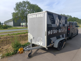 aanhanger gesloten trailer