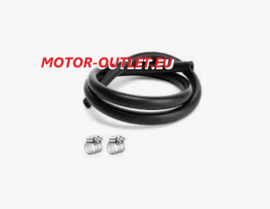 Brandstofslang, 8mm  35cm (incl. 2 slangklemmen)