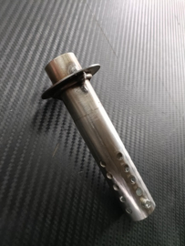 uitlaat  DB killer (IN-pipe "Mivv") 50mm recht (verstelbaar)