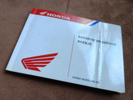 Manual Garantieboekje Honda CBR600F PC35 1993-....