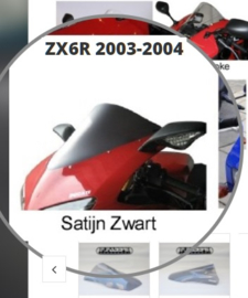 Kuipruit Kawasaki  zx6r zx636 03-04 dark satined Fabbri