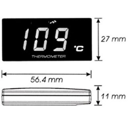 Temperatuurmeter digitaal 0-150graden UNIVERSEEL