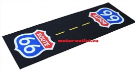 Garage Mat / Milieu mat Custom Route 66 XL