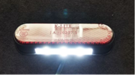 Reflector met KENTEKEN VERLICHTING  LED (E-keur)