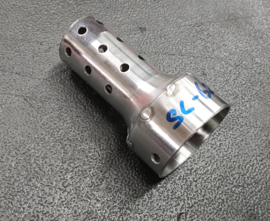 uitlaat DB-killer t.b.v. SC-Project  62,5MM (RECHTE DEMPER)