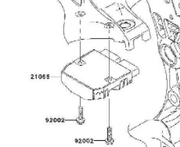 Spanningsregelaar KAWASAKI OEM ZZR1400 `07-`19 (gebr)