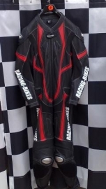 racing- race overall zwart/rood/wit maat  -54-