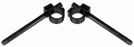 Clipons 48mm Aluminium Clip-On  Kit - Black