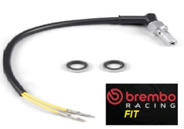 remlicht schakelaar  banjobout BREMBO rem en/of koppeling (haaks)