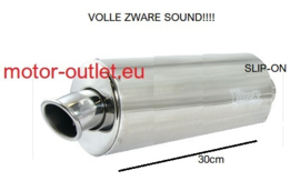 uitlaatdemper set Yamaha XJR1300 04-08 ovaal