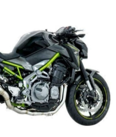 uitlaat FULL RACE SYSTEEM VR-bomb (collectors t/m demper) Kawasaki Z900 `17-`21