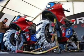Bandenwarmers set BikeTek ProSilver  (STD) 250cc racer & Supermoto tot 160breed