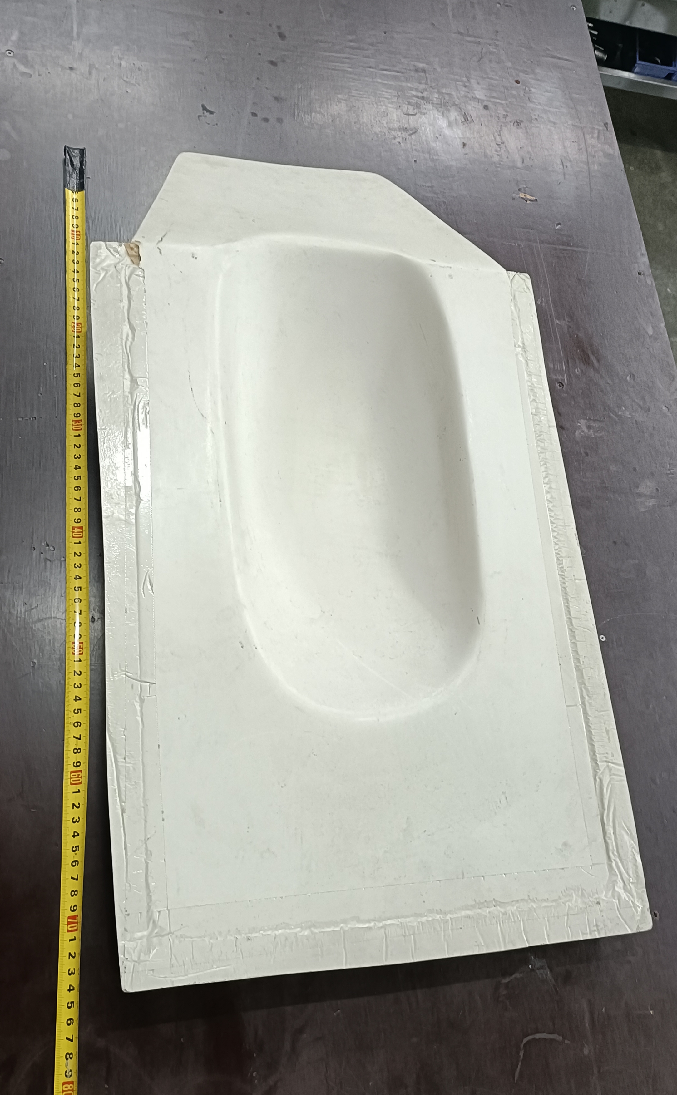 Bodemplaat Universele   76/57 x 39   &   6,5cm diep