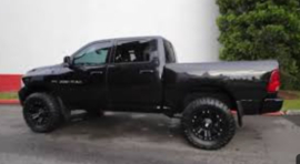 Dodge RAM spiegelkap Links (2009-2018) Zwart
