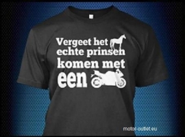 t-shirt prins op t paard sport