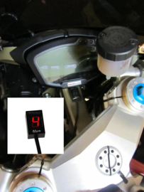 Gear Versnellings indicator GIpro DUCATI  GPDS-D01 rood