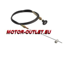 uitlaat klep  kabel handbediening