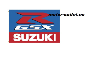 Vlag Suzuki GSXR retro XXL (150cm x 90cm)